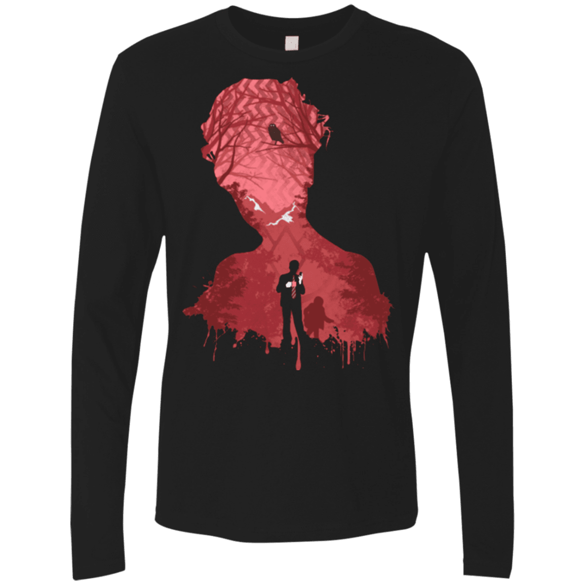 T-Shirts Black / Small The Palmer Case Men's Premium Long Sleeve