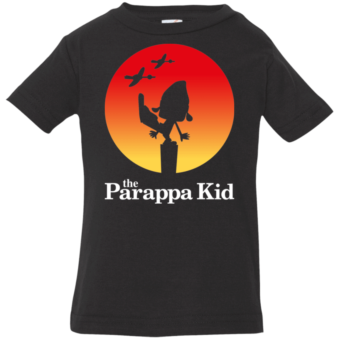 T-Shirts Black / 6 Months The Parappa Kid Infant Premium T-Shirt