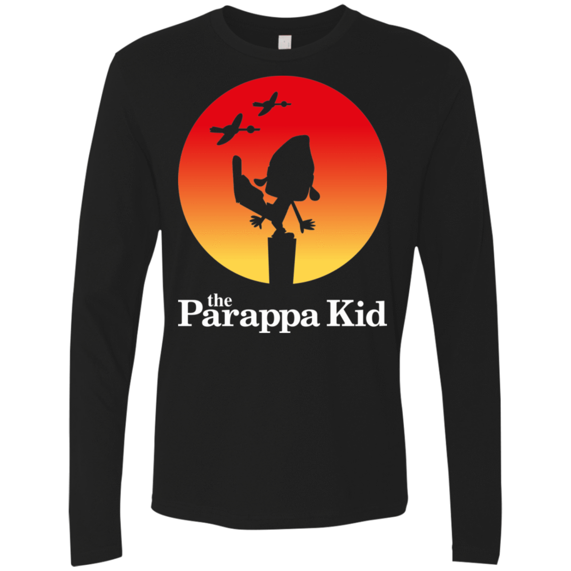 T-Shirts Black / S The Parappa Kid Men's Premium Long Sleeve