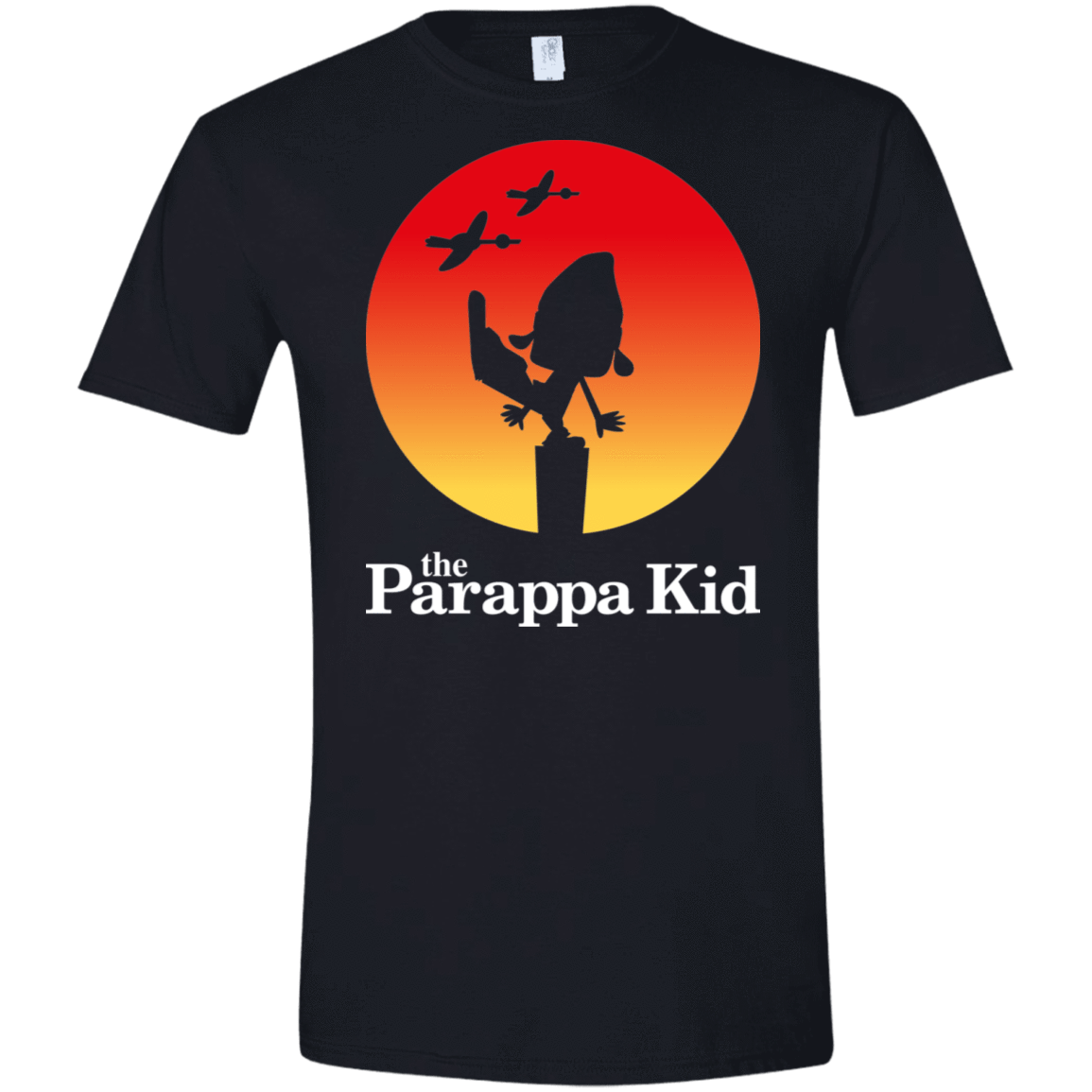 T-Shirts Black / X-Small The Parappa Kid Men's Semi-Fitted Softstyle