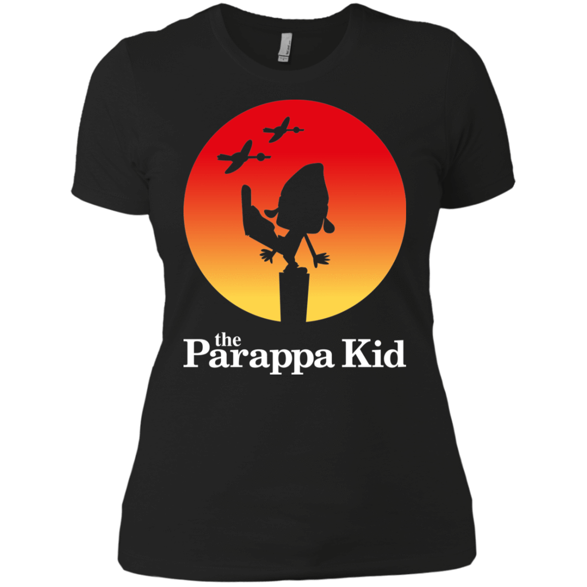 T-Shirts Black / X-Small The Parappa Kid Women's Premium T-Shirt