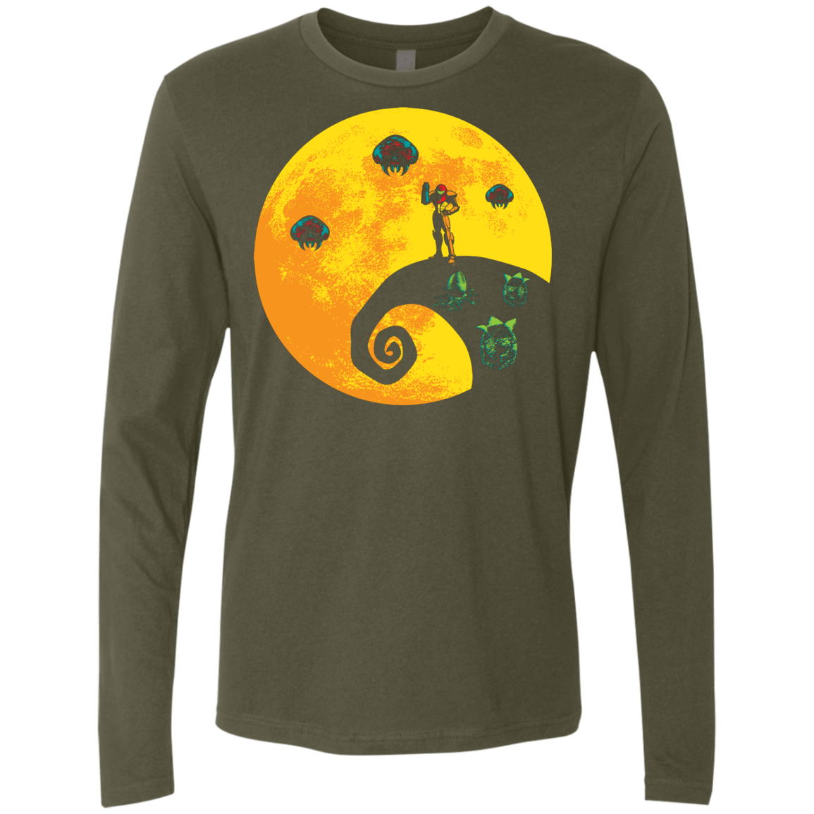 The Parasites Before Christmas Men's Premium Long Sleeve