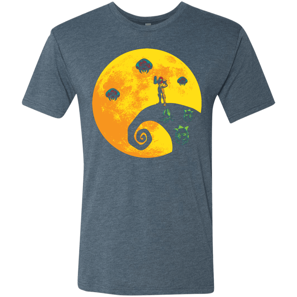 T-Shirts Indigo / S The Parasites Before Christmas Men's Triblend T-Shirt