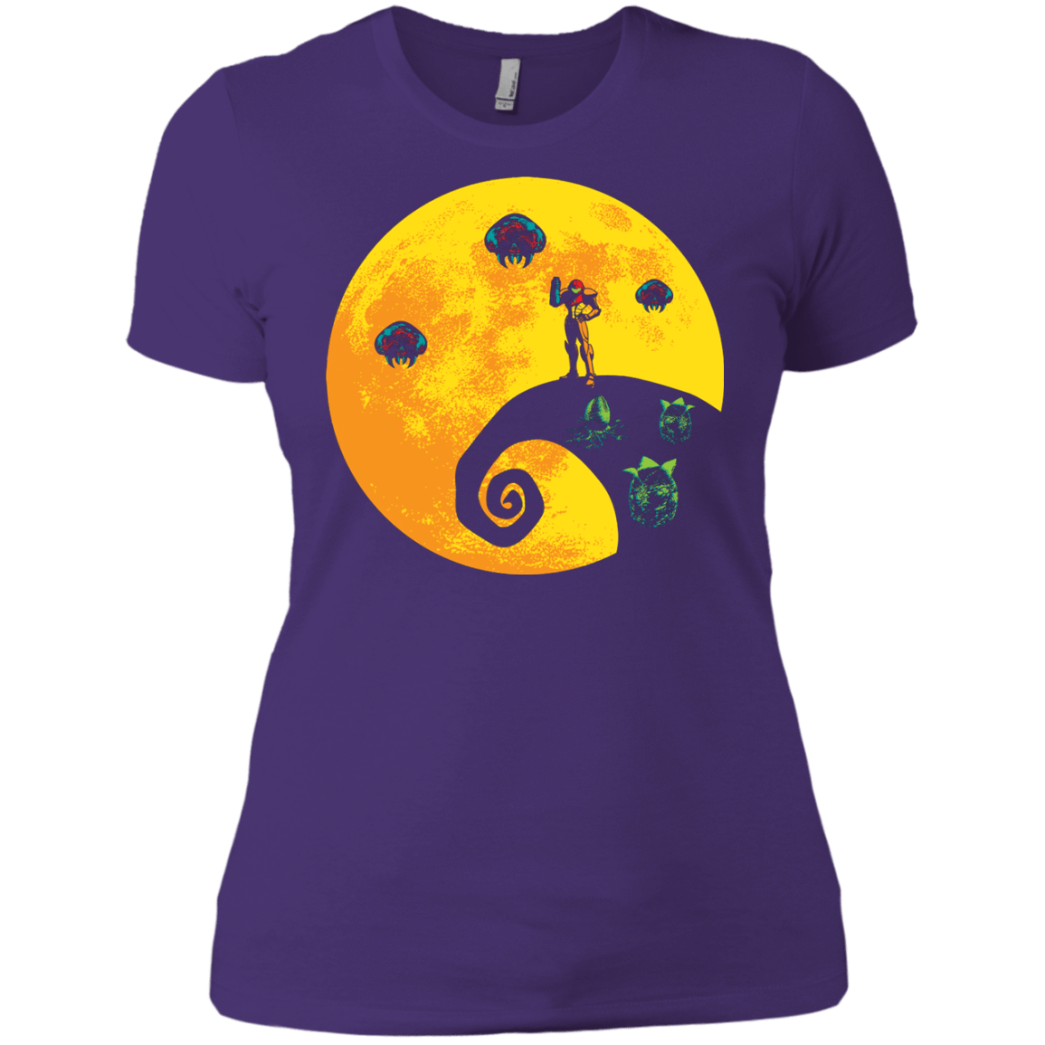 T-Shirts Purple Rush/ / X-Small The Parasites Before Christmas Women's Premium T-Shirt