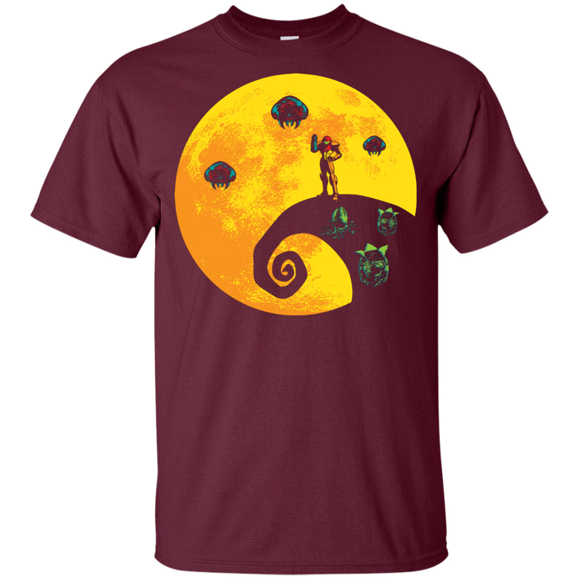 T-Shirts Maroon / YXS The Parasites Before Christmas Youth T-Shirt