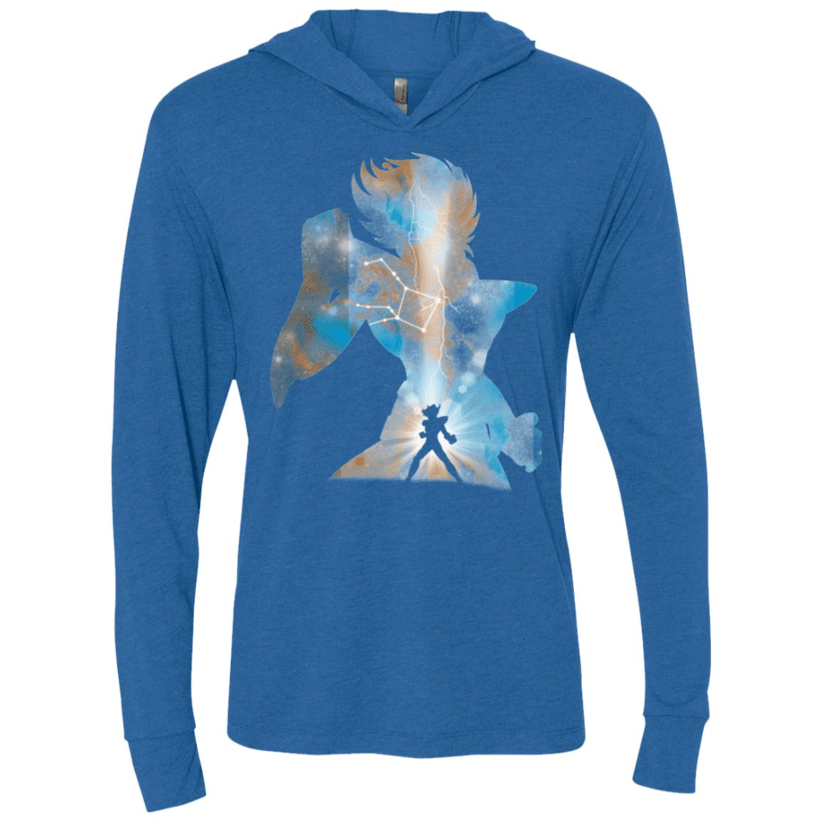 T-Shirts Vintage Royal / X-Small The Pegasus Triblend Long Sleeve Hoodie Tee