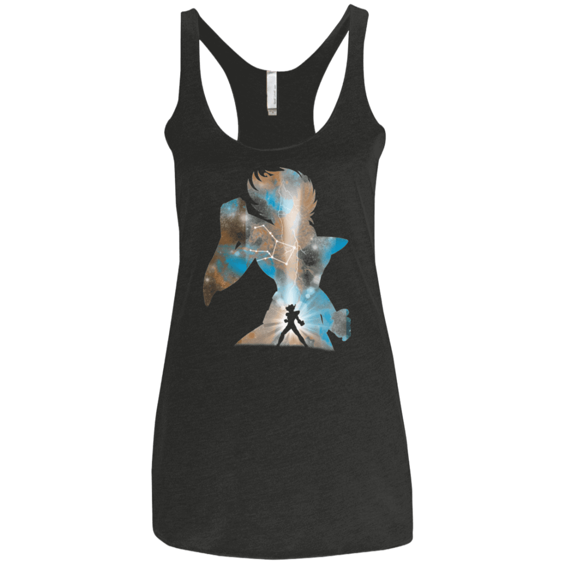 T-Shirts Vintage Black / X-Small The Pegasus Women's Triblend Racerback Tank