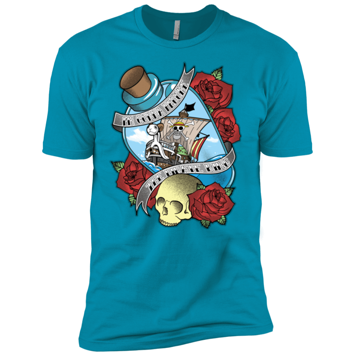 T-Shirts Turquoise / YXS The Pirate King Boys Premium T-Shirt