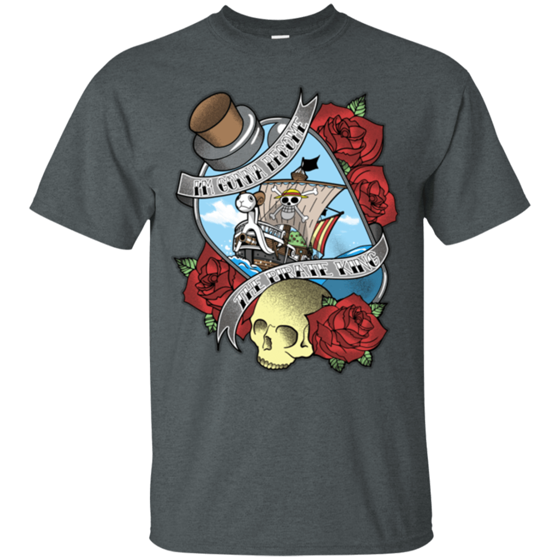 T-Shirts Dark Heather / Small The Pirate King T-Shirt