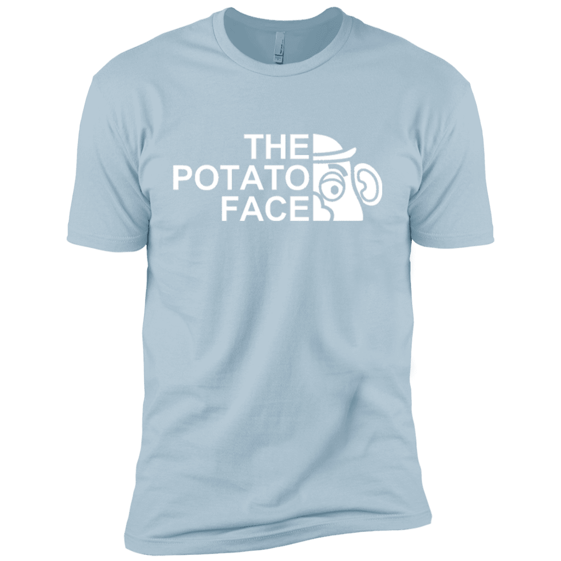 T-Shirts Light Blue / YXS The Potato Face Boys Premium T-Shirt
