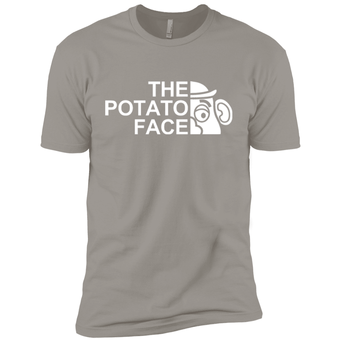 T-Shirts Light Grey / YXS The Potato Face Boys Premium T-Shirt
