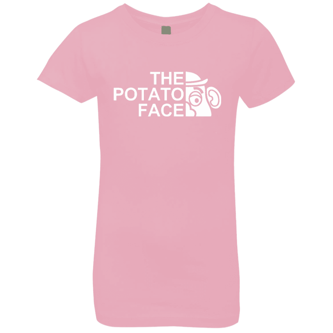 T-Shirts Light Pink / YXS The Potato Face Girls Premium T-Shirt