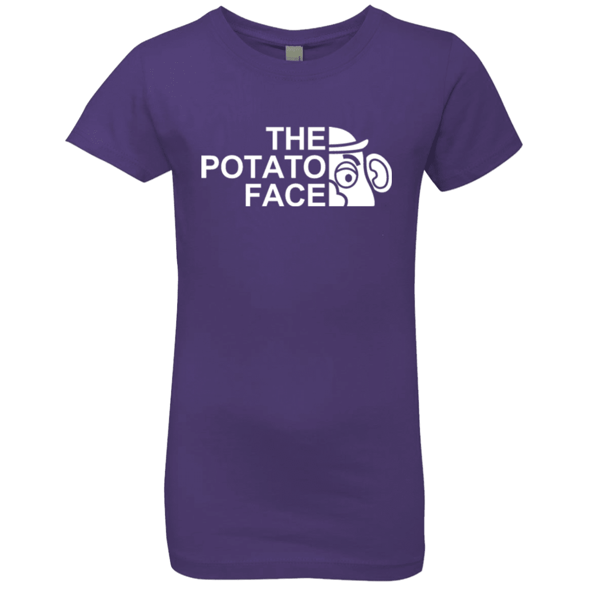 T-Shirts Purple Rush / YXS The Potato Face Girls Premium T-Shirt