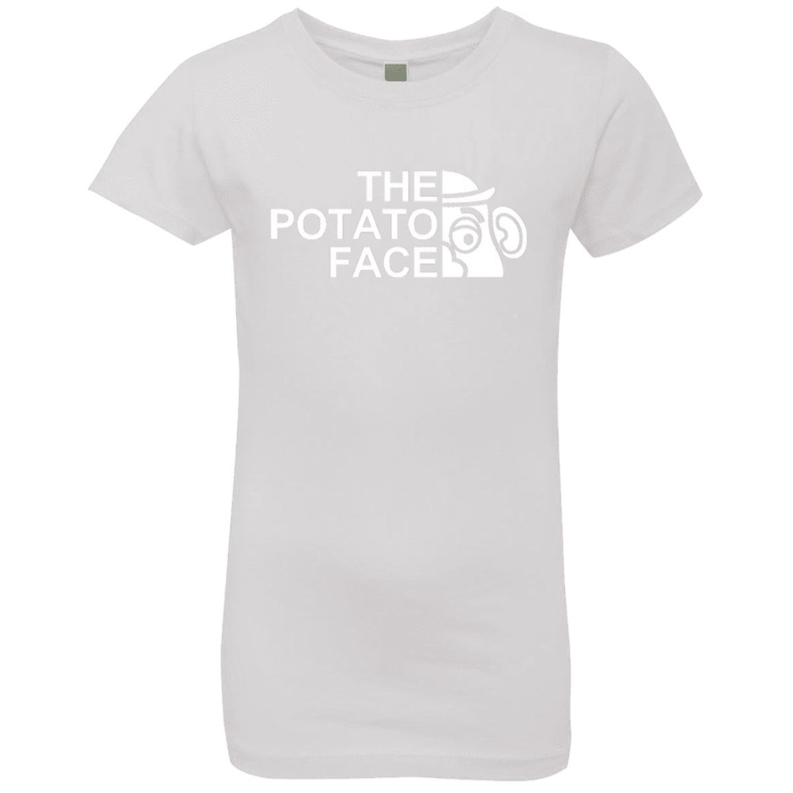 T-Shirts White / YXS The Potato Face Girls Premium T-Shirt