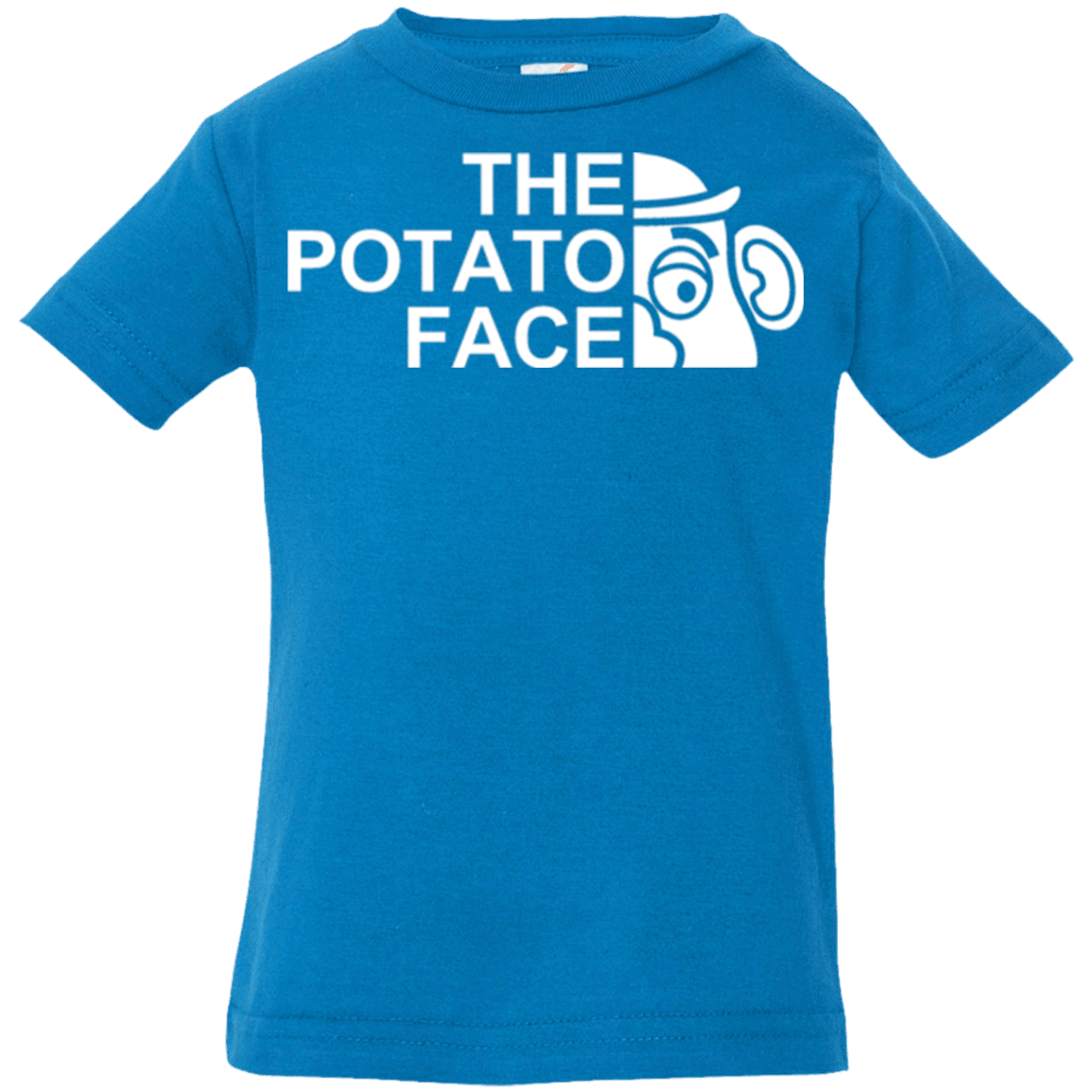 T-Shirts Cobalt / 6 Months The Potato Face Infant Premium T-Shirt