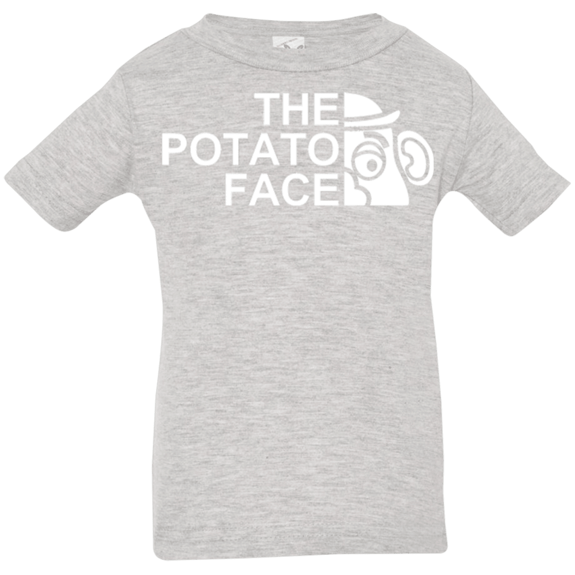 T-Shirts Heather / 6 Months The Potato Face Infant Premium T-Shirt
