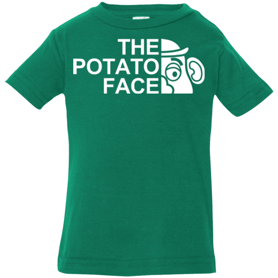 T-Shirts Kelly / 6 Months The Potato Face Infant Premium T-Shirt