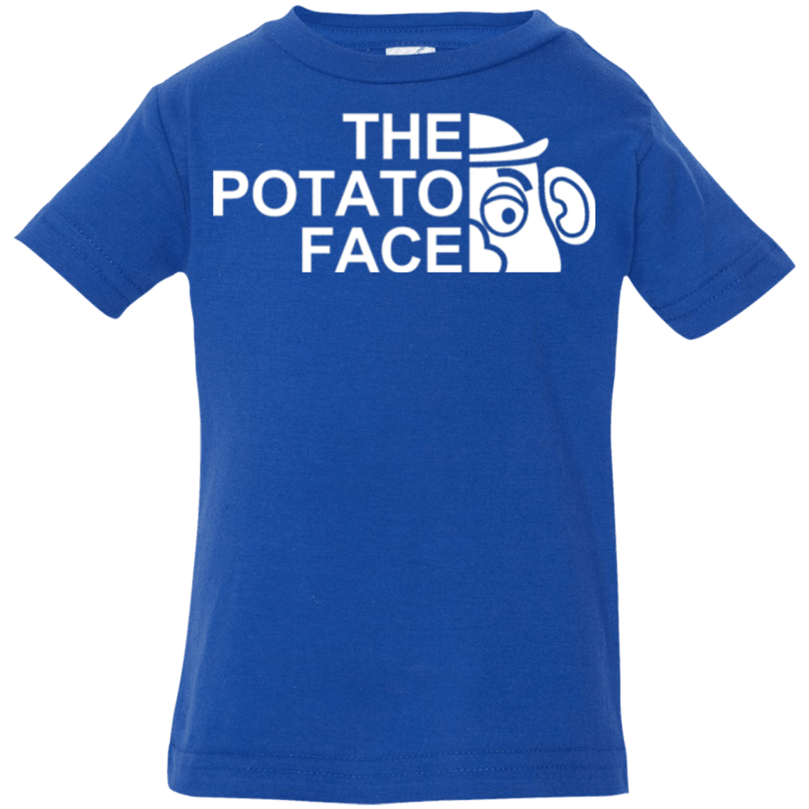 T-Shirts Royal / 6 Months The Potato Face Infant Premium T-Shirt