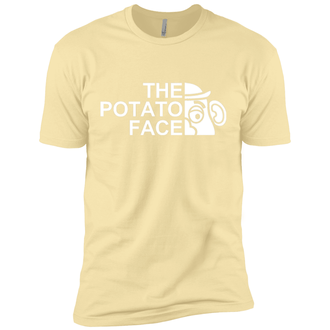 T-Shirts Banana Cream / X-Small The Potato Face Men's Premium T-Shirt