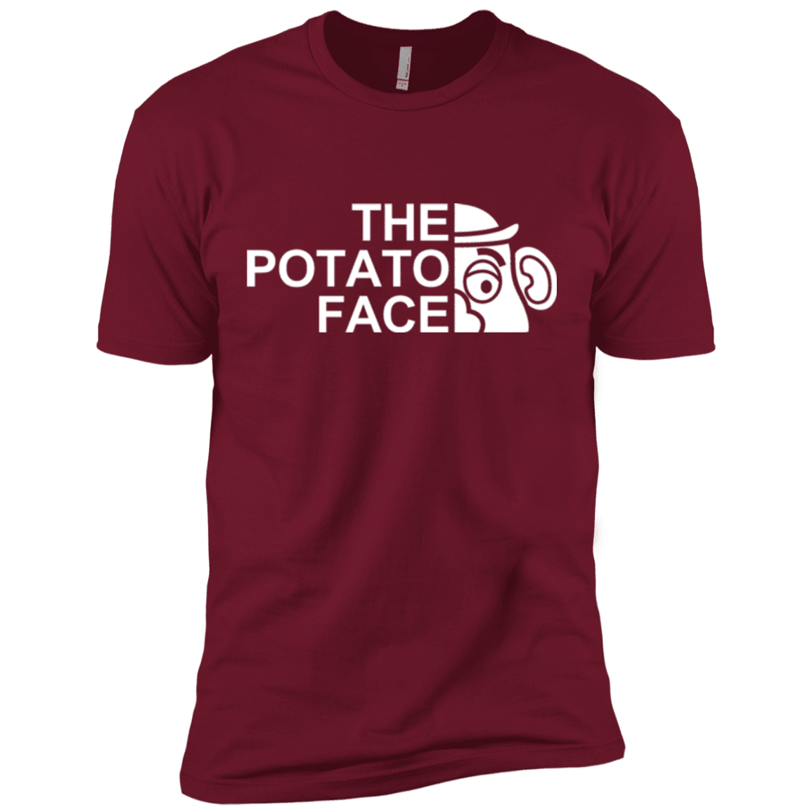 T-Shirts Cardinal / X-Small The Potato Face Men's Premium T-Shirt