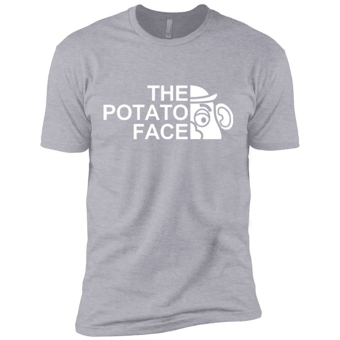 T-Shirts Heather Grey / X-Small The Potato Face Men's Premium T-Shirt