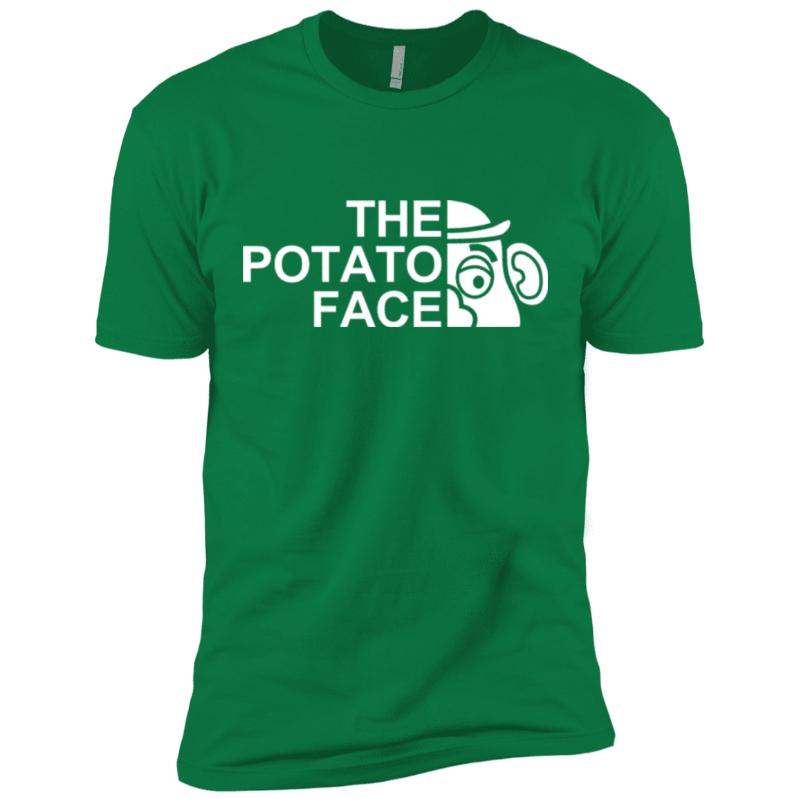 T-Shirts Kelly Green / X-Small The Potato Face Men's Premium T-Shirt