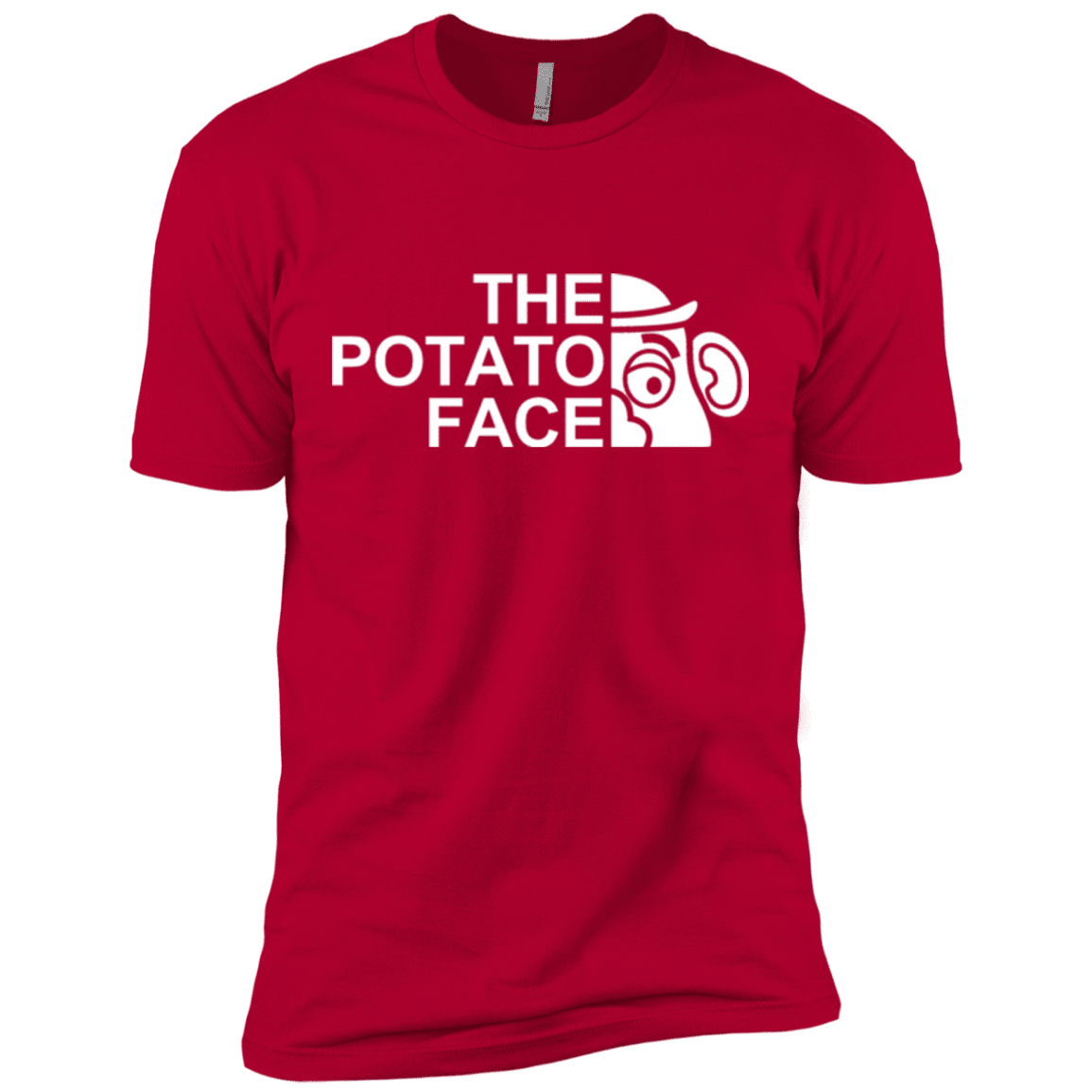 T-Shirts Red / X-Small The Potato Face Men's Premium T-Shirt