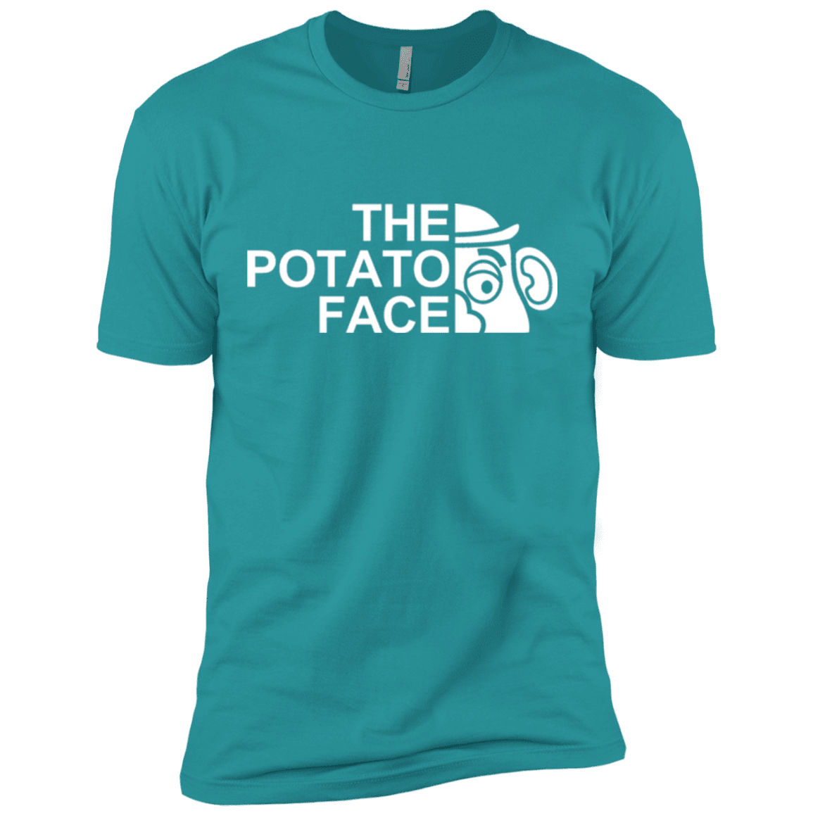 T-Shirts Tahiti Blue / X-Small The Potato Face Men's Premium T-Shirt