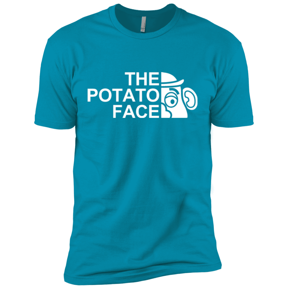 T-Shirts Turquoise / X-Small The Potato Face Men's Premium T-Shirt