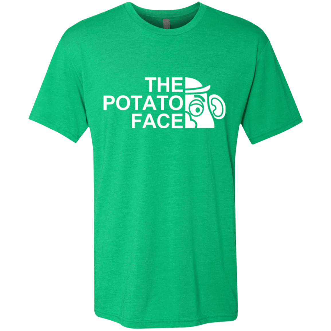 T-Shirts Envy / Small The Potato Face Men's Triblend T-Shirt
