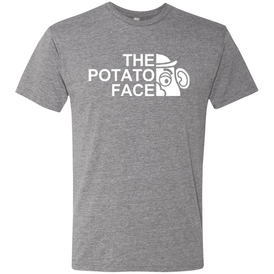T-Shirts Premium Heather / Small The Potato Face Men's Triblend T-Shirt