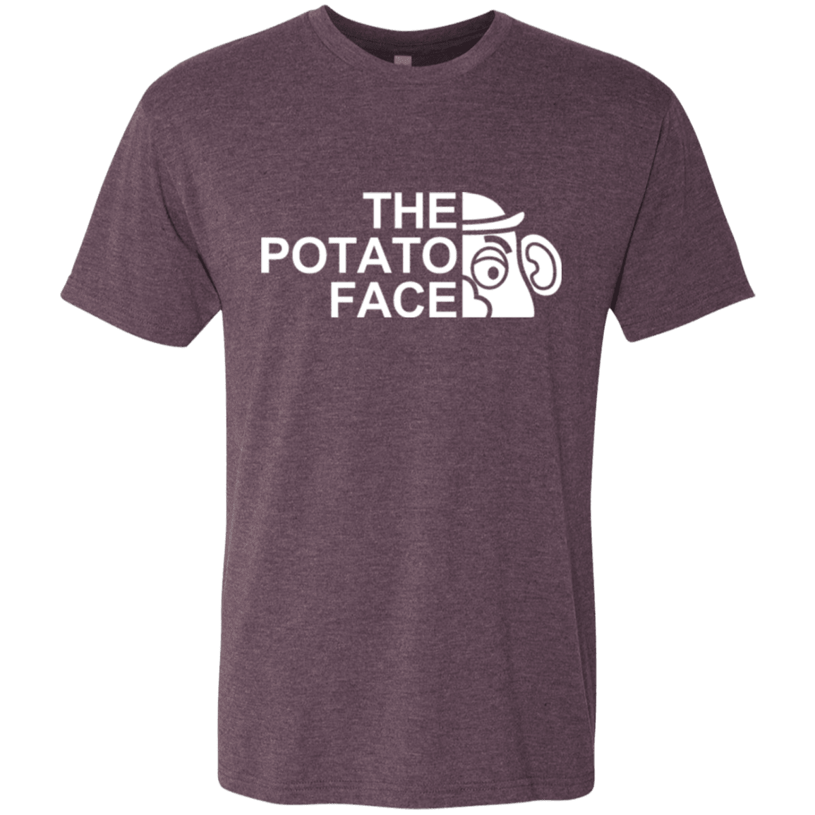 T-Shirts Vintage Purple / Small The Potato Face Men's Triblend T-Shirt