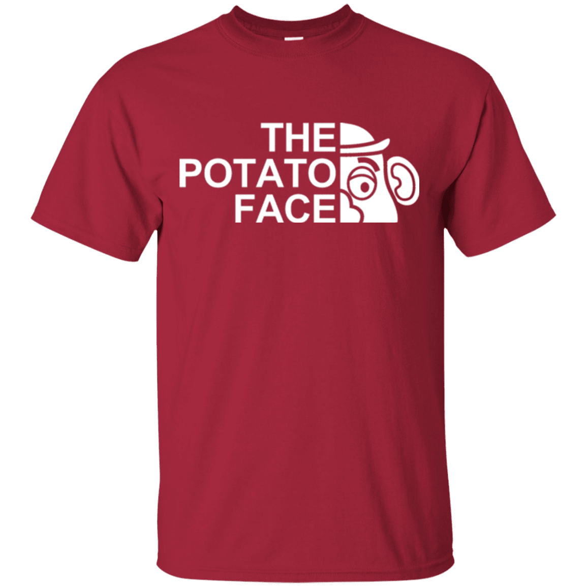 T-Shirts Cardinal / Small The Potato Face T-Shirt