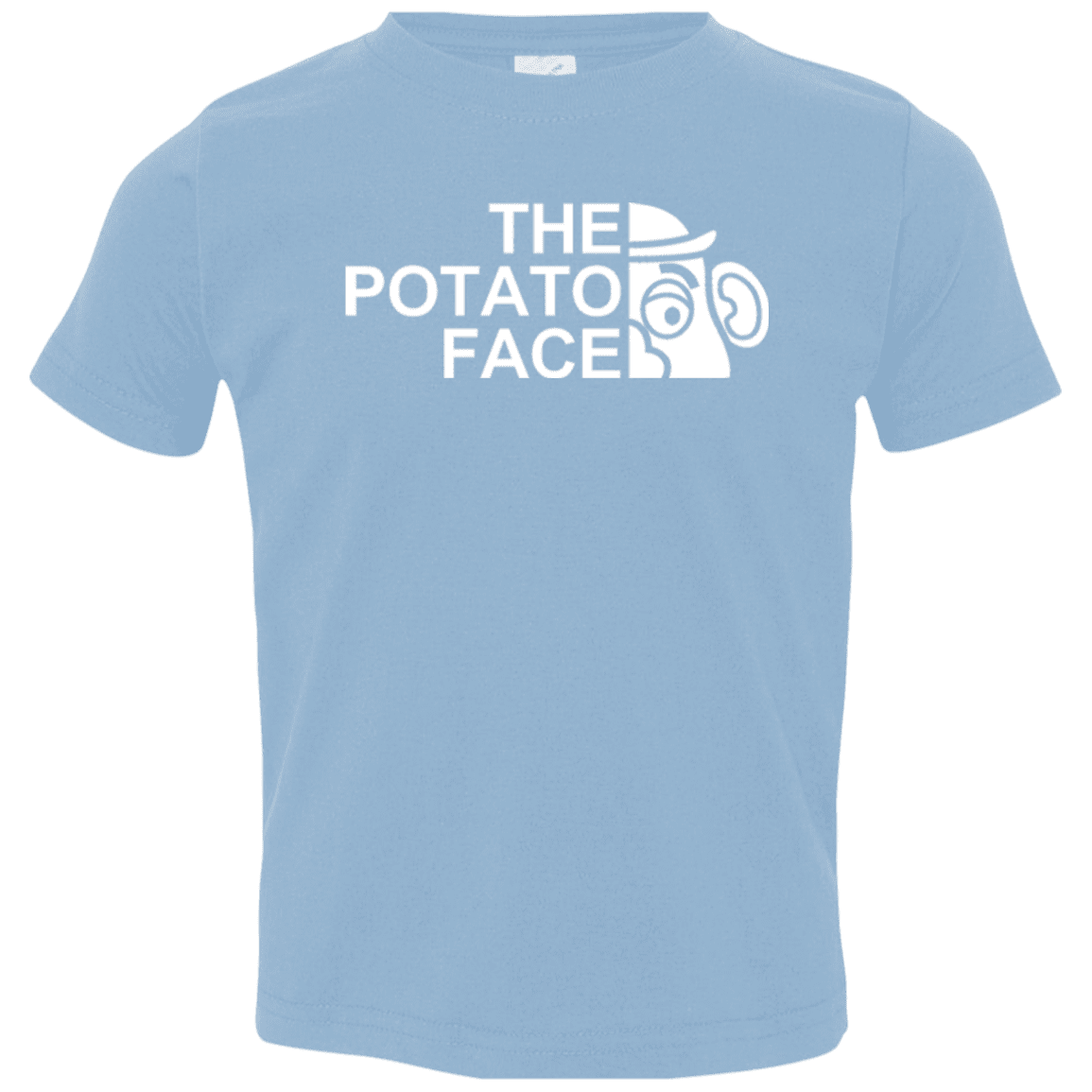 T-Shirts Light Blue / 2T The Potato Face Toddler Premium T-Shirt