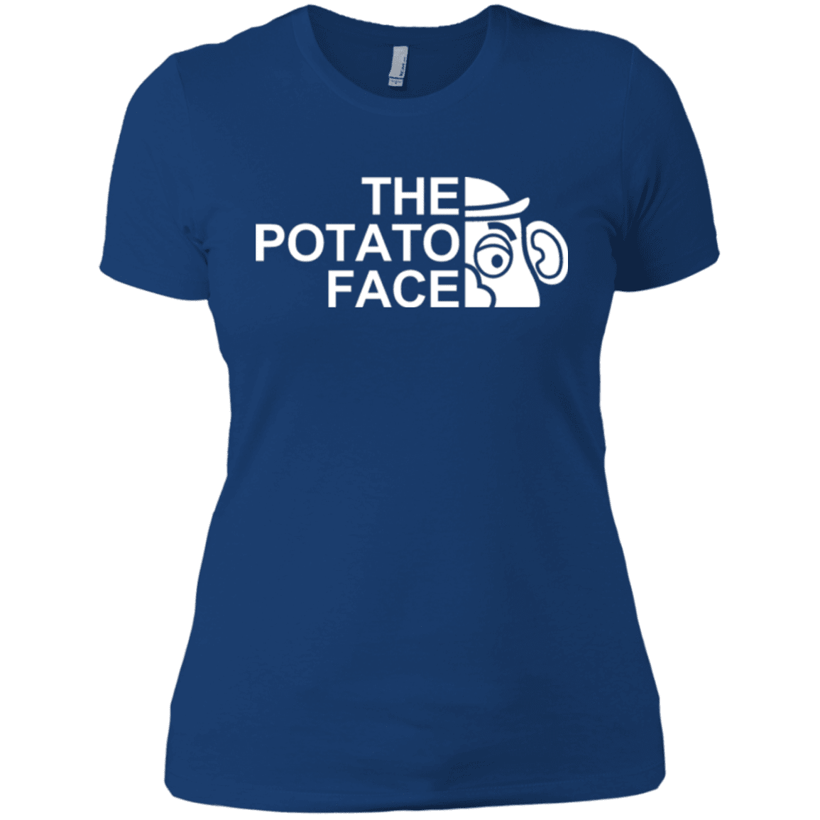 T-Shirts Royal / X-Small The Potato Face Women's Premium T-Shirt