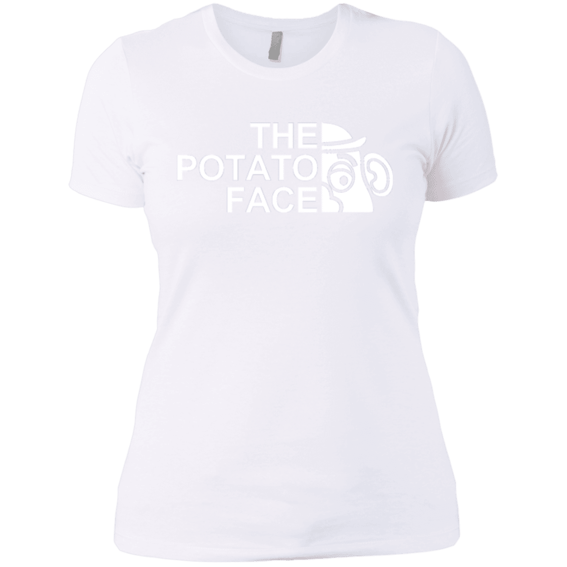 T-Shirts White / X-Small The Potato Face Women's Premium T-Shirt