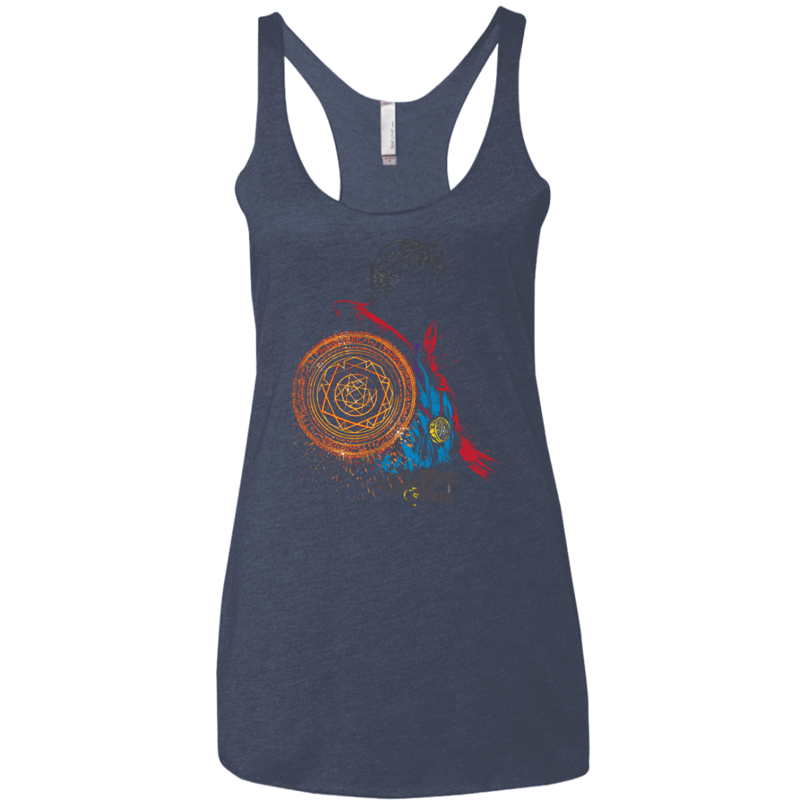 The Power of Magic Women's Triblend Racerback Tank