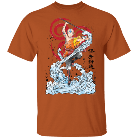 T-Shirts Texas Orange / S The Power of the Air Nomads T-Shirt