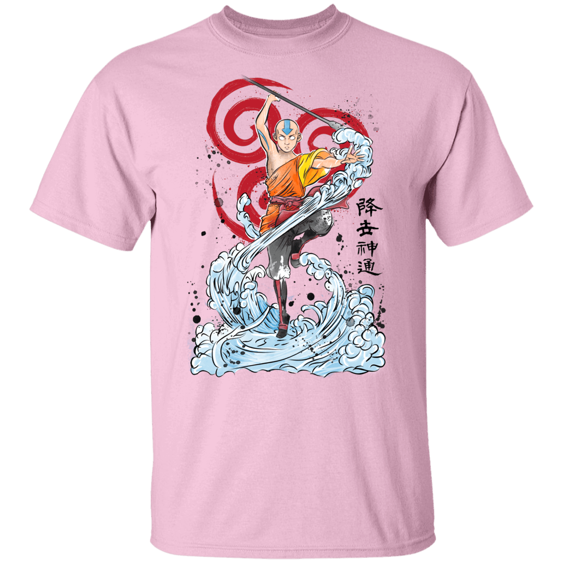 T-Shirts Light Pink / YXS The Power of the Air Nomads Youth T-Shirt