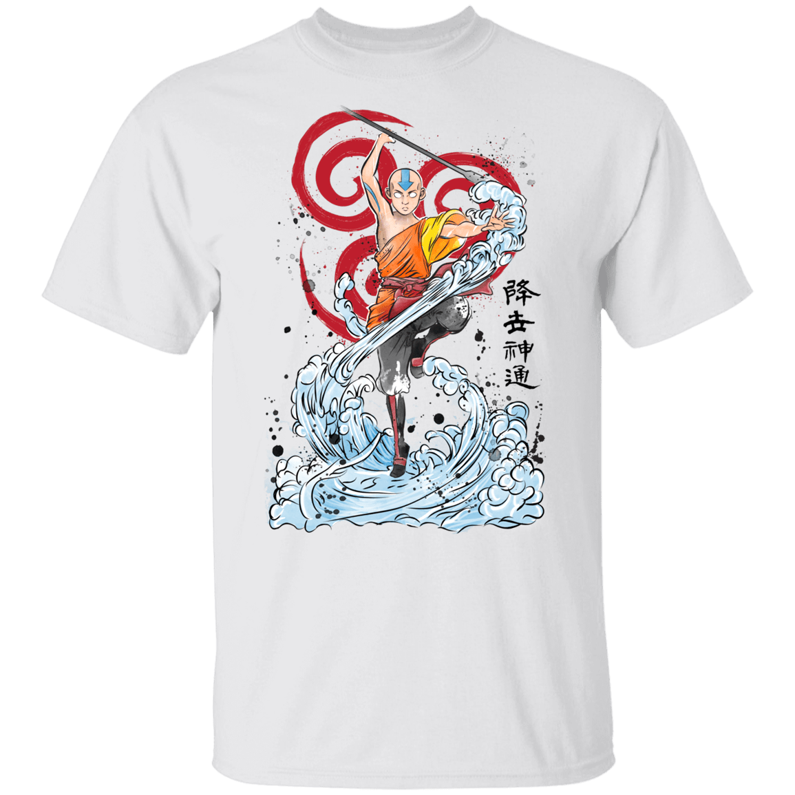 T-Shirts White / YXS The Power of the Air Nomads Youth T-Shirt