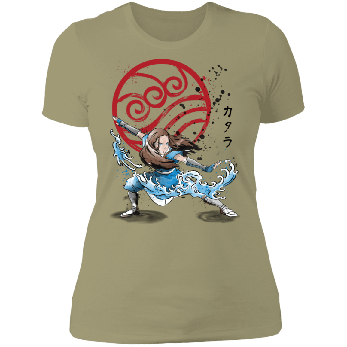 T-Shirts Light Olive / S The Power of the Water Tribe Women's Premium T-Shirt