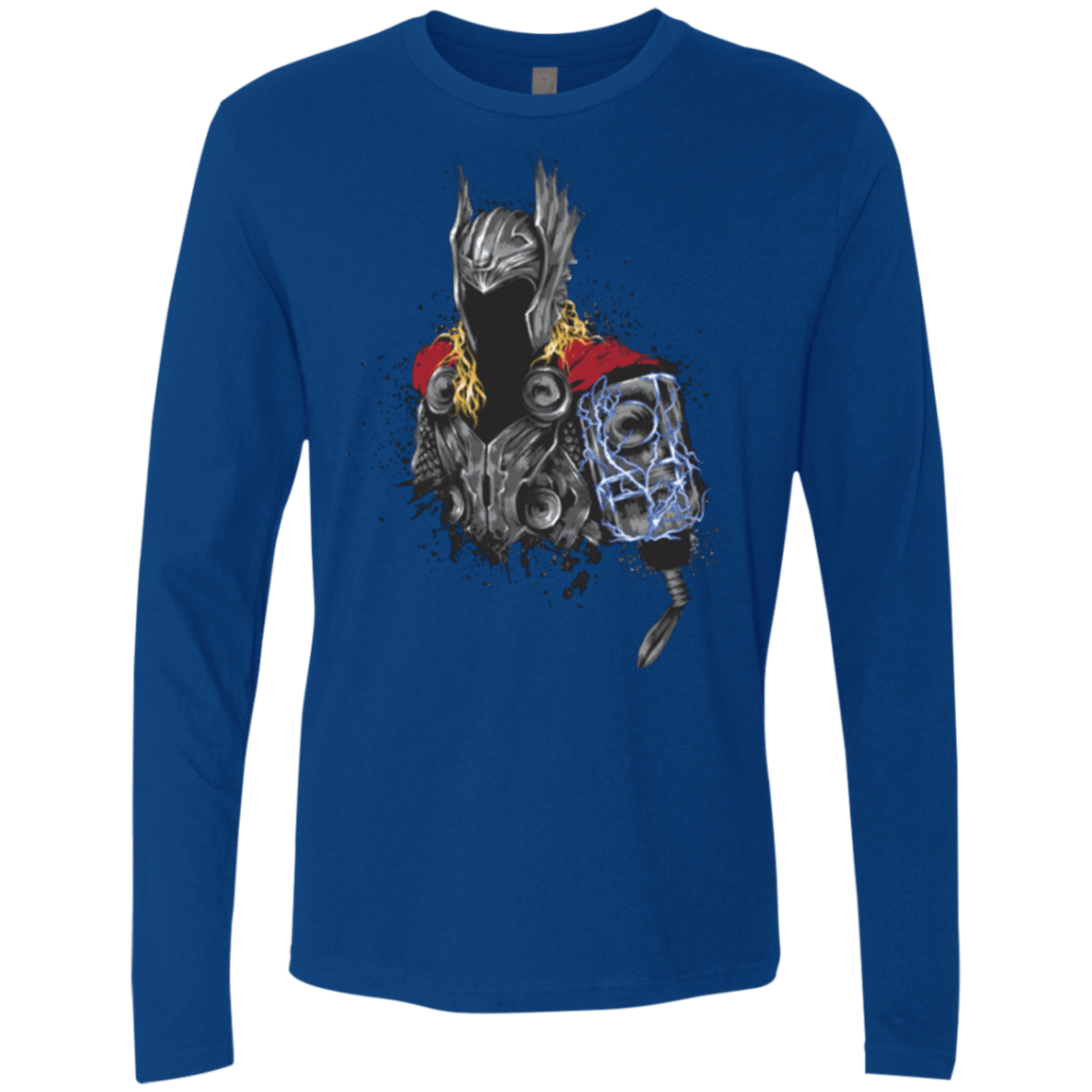 T-Shirts Royal / S The Power of Thunder Men's Premium Long Sleeve