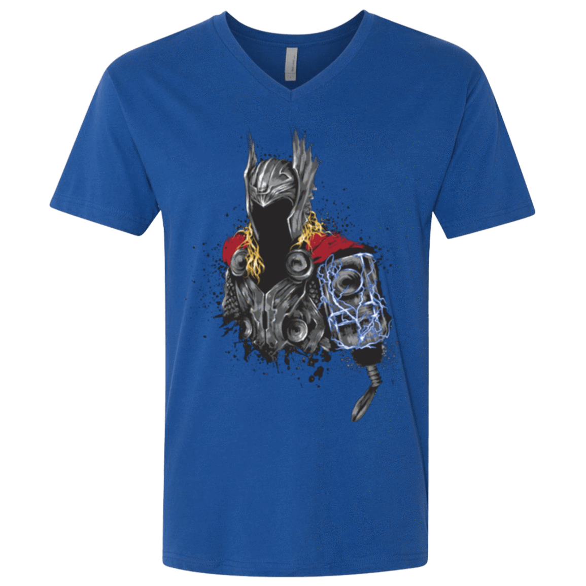 T-Shirts Royal / X-Small The Power of Thunder Men's Premium V-Neck
