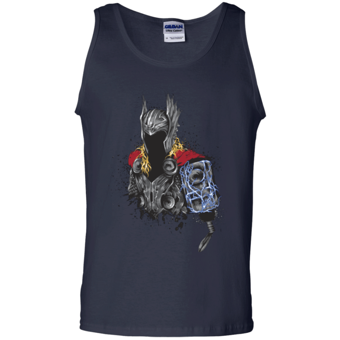 T-Shirts Navy / S The Power of Thunder Men's Tank Top