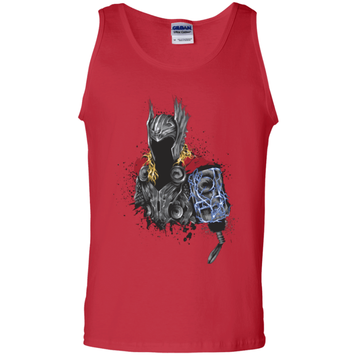 T-Shirts Red / S The Power of Thunder Men's Tank Top