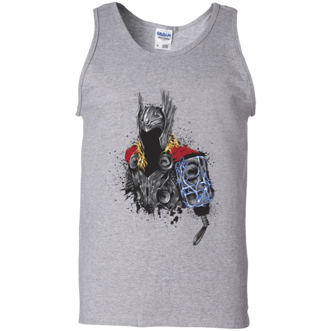 T-Shirts Sport Grey / S The Power of Thunder Men's Tank Top