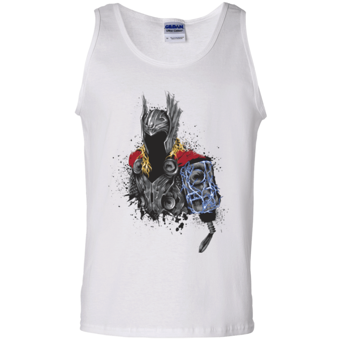 T-Shirts White / S The Power of Thunder Men's Tank Top