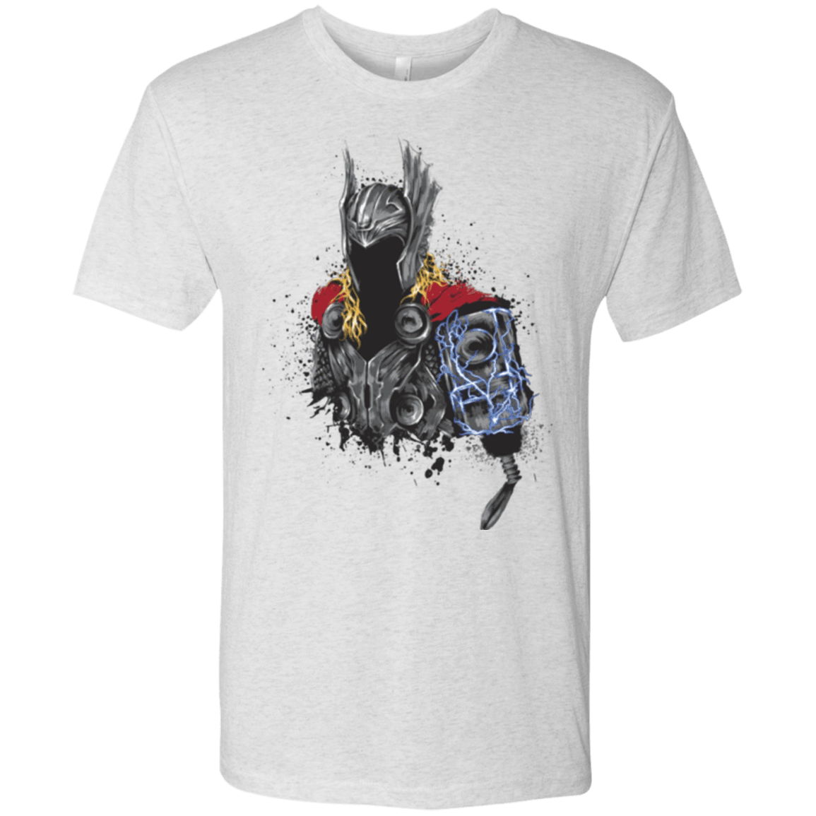 T-Shirts Heather White / S The Power of Thunder Men's Triblend T-Shirt