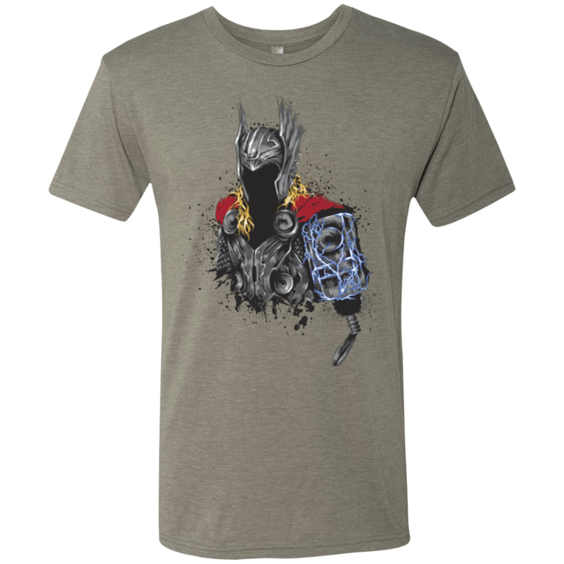 T-Shirts Venetian Grey / S The Power of Thunder Men's Triblend T-Shirt