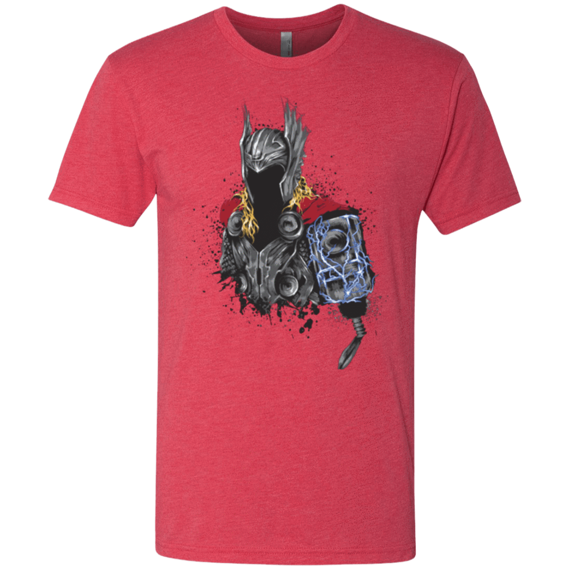 T-Shirts Vintage Red / S The Power of Thunder Men's Triblend T-Shirt